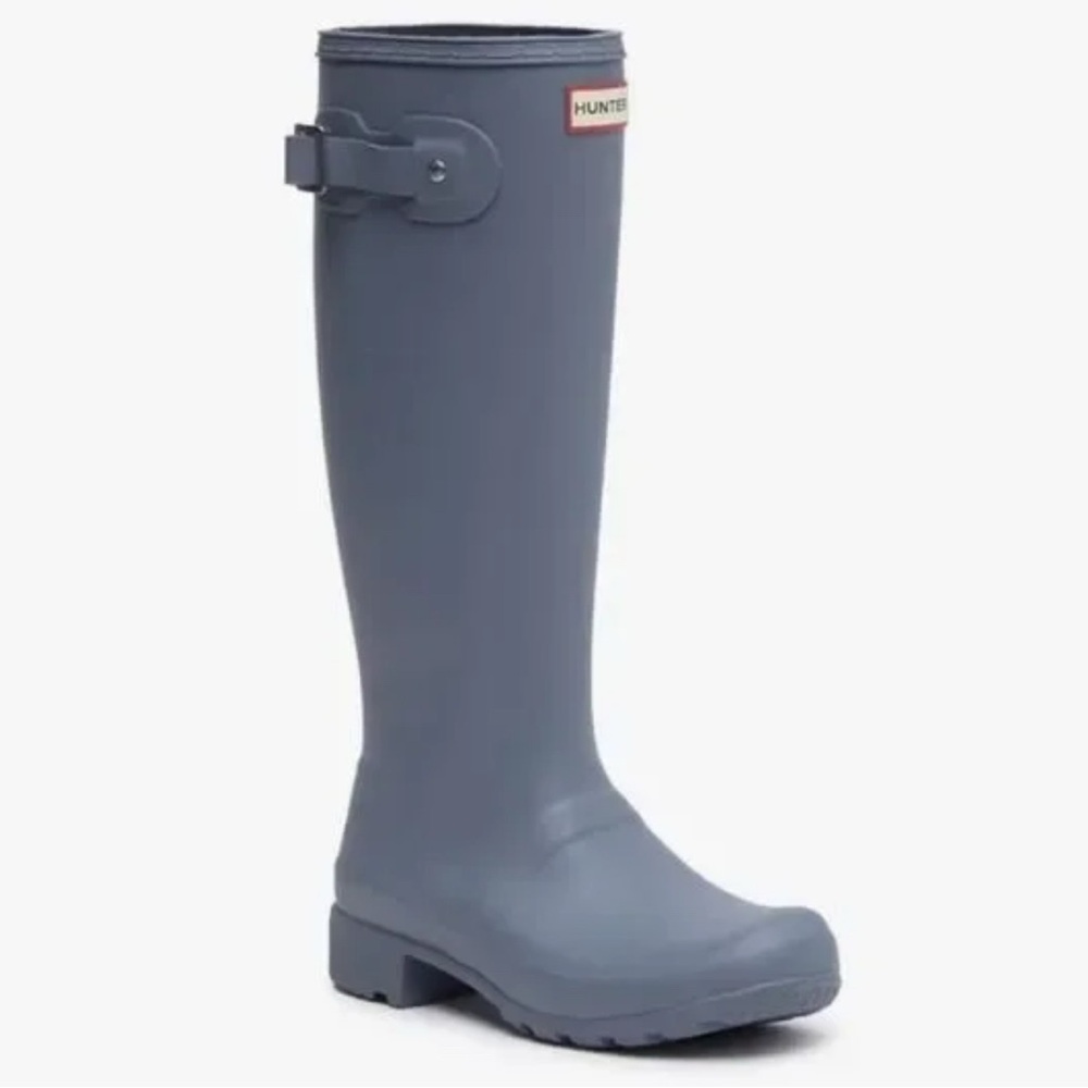 Blue HUNTER RAINBOOTS  8